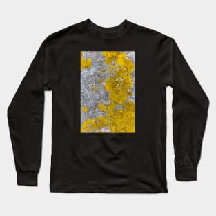 Vivid Yellow Mold Growth Long Sleeve T-Shirt